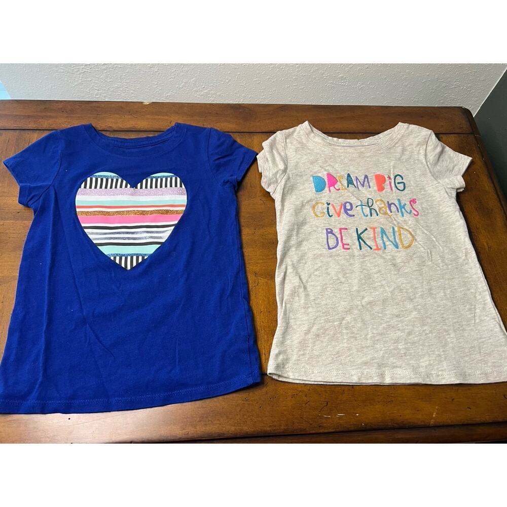 Cat & Jack Girls 3t shirt lot of two